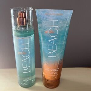 Bath & Body Works At The Beach Body Cream & Fine Fragrance Mist